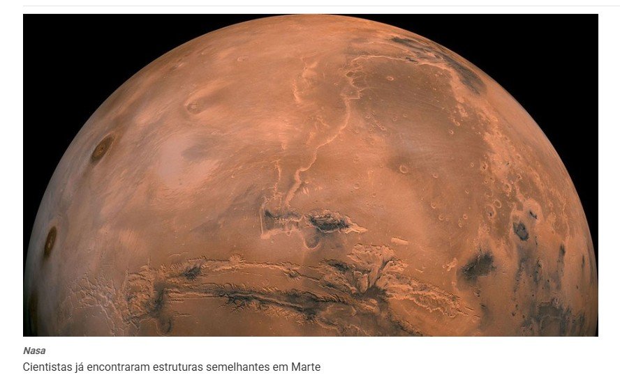 Cientistas encontram 'jabuticabas' em Marte