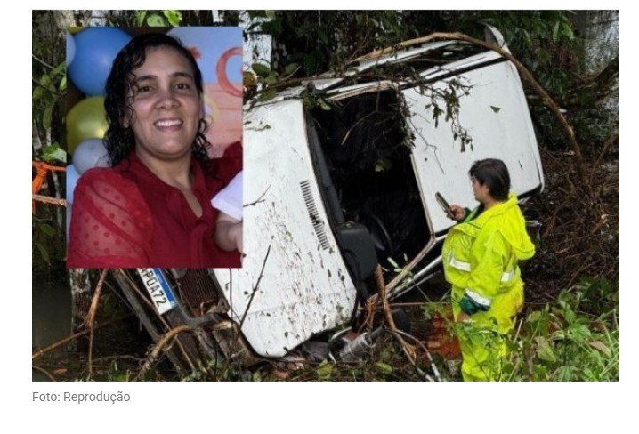 Mulher morre em acidente na MT-320; crianças são socorridas