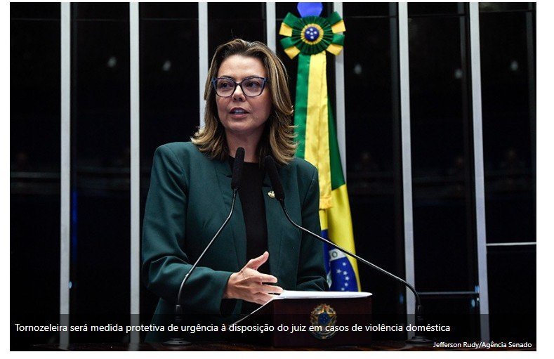 Senado aprova tornozeleira eletrônica para agressor de mulher