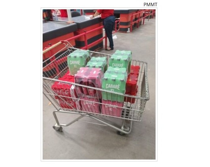 Cliente é detido após sair de supermercado com R$ 6 mil em bebidas pagando R$ 585