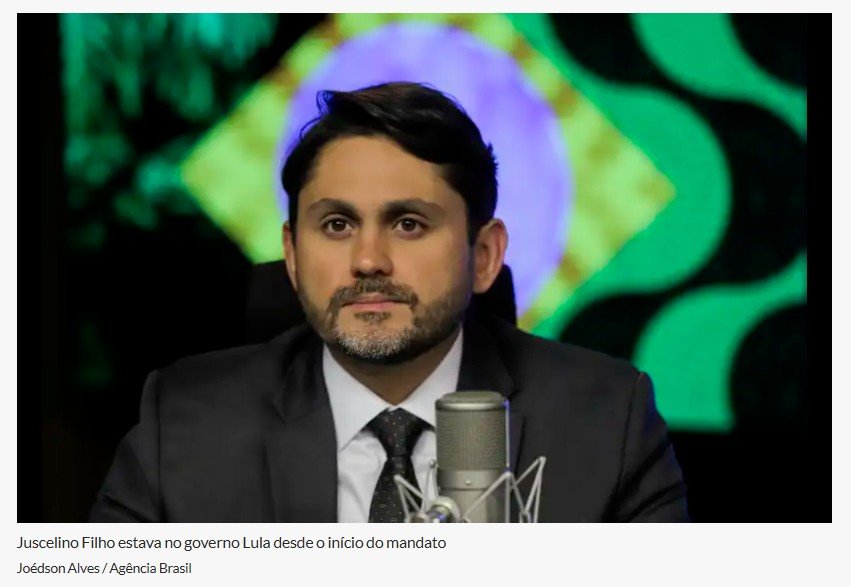 Juscelino Filho oficializa demissão do Ministério das Comunicações