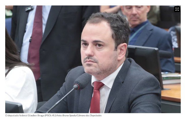 Conselho de Ética aprova parecer pela cassação de Glauber Braga