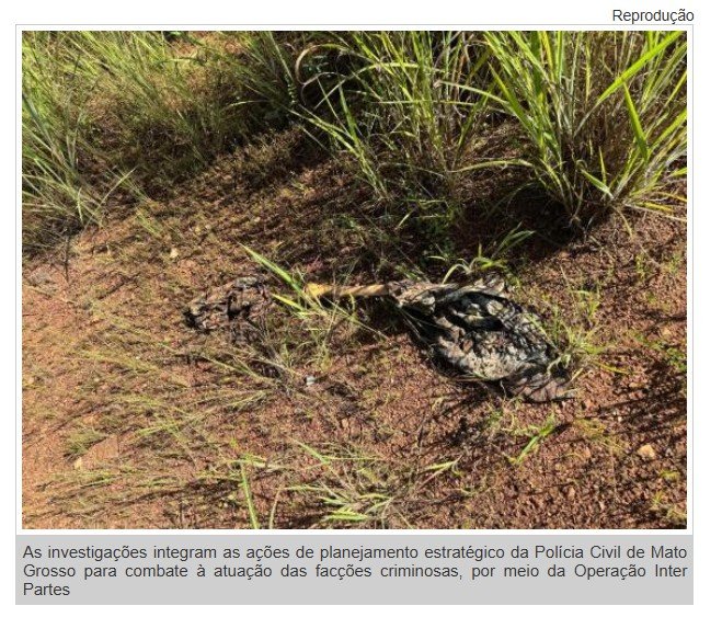 Polícia encontra ossada de traficante que foi torturado e morto por facção