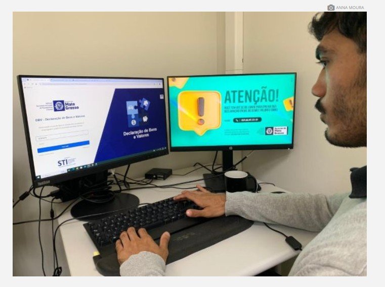 Servidores do Estado têm até 30 de junho para realizar a Declaração Anual de bens