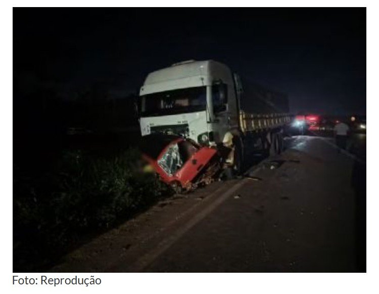 Acidente deixa cinco mortos na BR-163 em Matupá