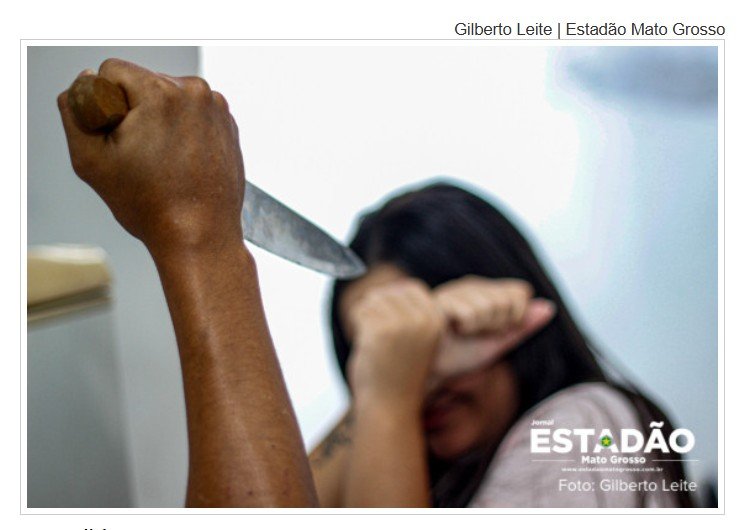 Idoso de 73 anos espanca e esfaqueia a esposa, de 28 anos, em MT