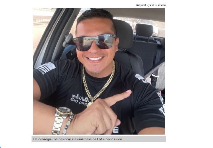 Bandidos rendem policial Waltinho Produções levam arma, joias e documentos