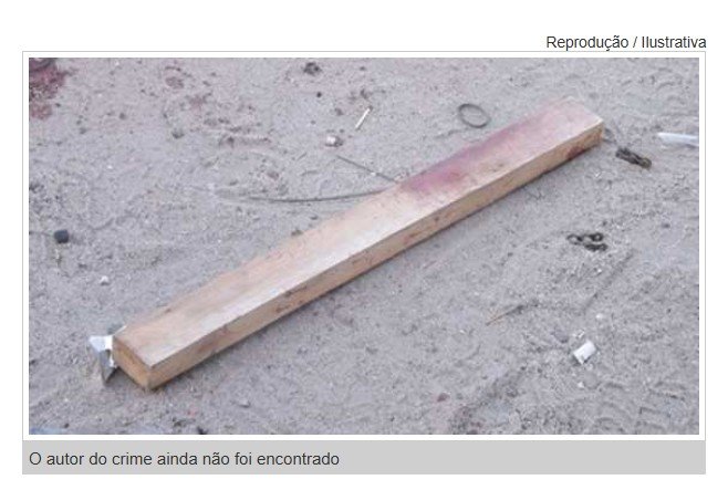 Mulher tem braço e costela quebrados após ser agredida a pauladas pelo ex