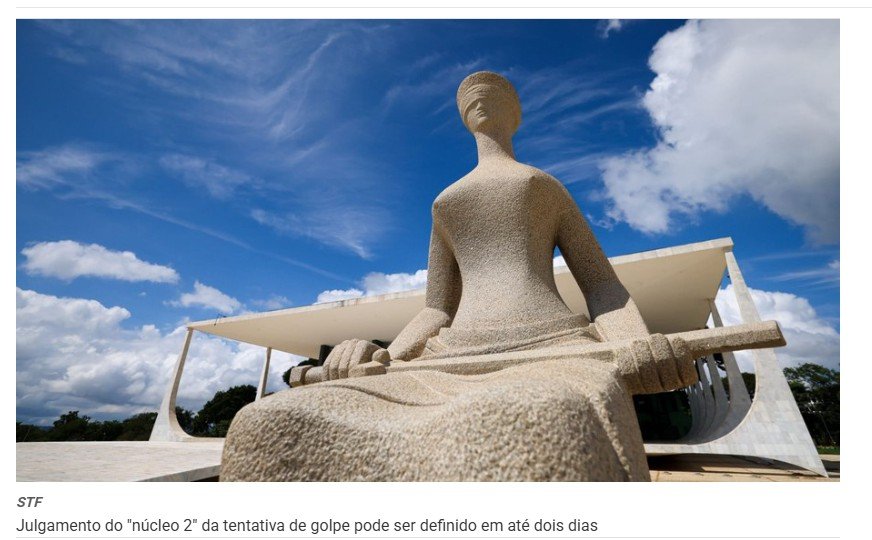 'Núcleo 2' da tentativa de golpe será julgado pelo STF hoje (22)