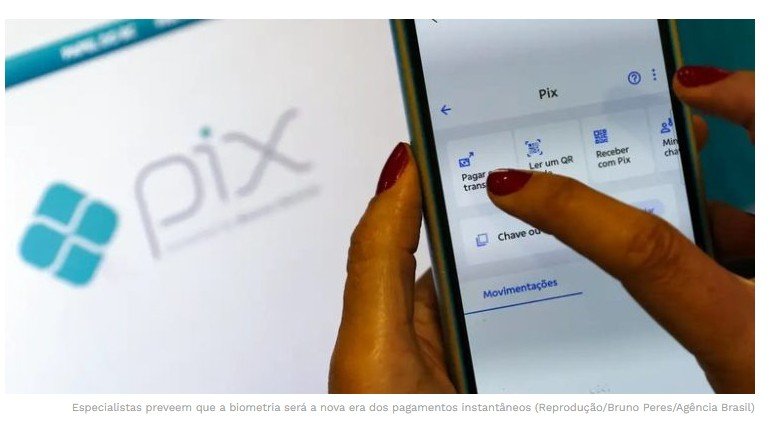 PIX deve ser substituído por pagamento biométrico no Brasil