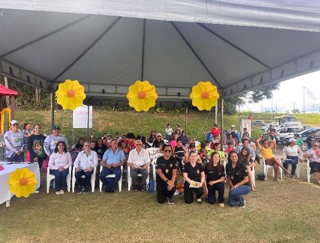 Polícia Civil reforça prevenção à violência infantil no “Dia de Pesca Mães e Filhos” em Paranaíta.
