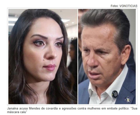 Janaina acusa Mendes de covardia e agressões contra mulheres em embate político: 'Sua máscara caiu'