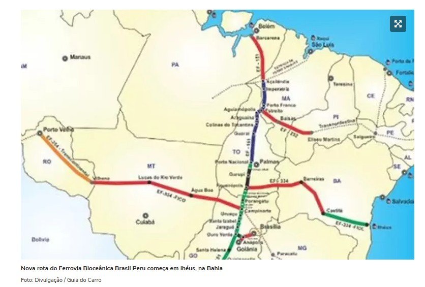 Quintanilha: China vai ajudar Brasil com ferrovias para reduzir os caminhões
