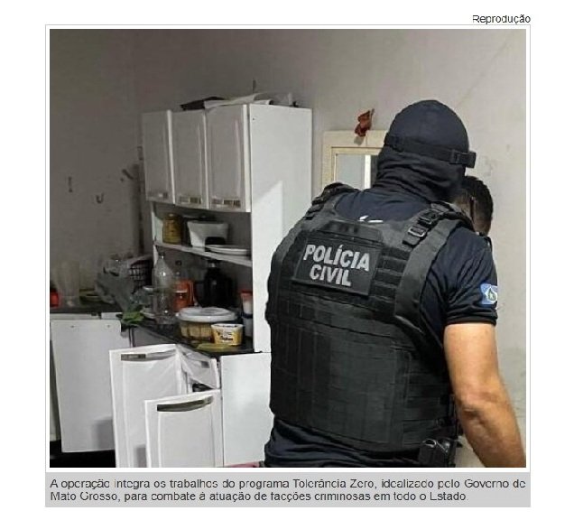 SINOP: Polícia Civil prende comparsas de influencer que usava Instagram promover facção e ameaçar empresários