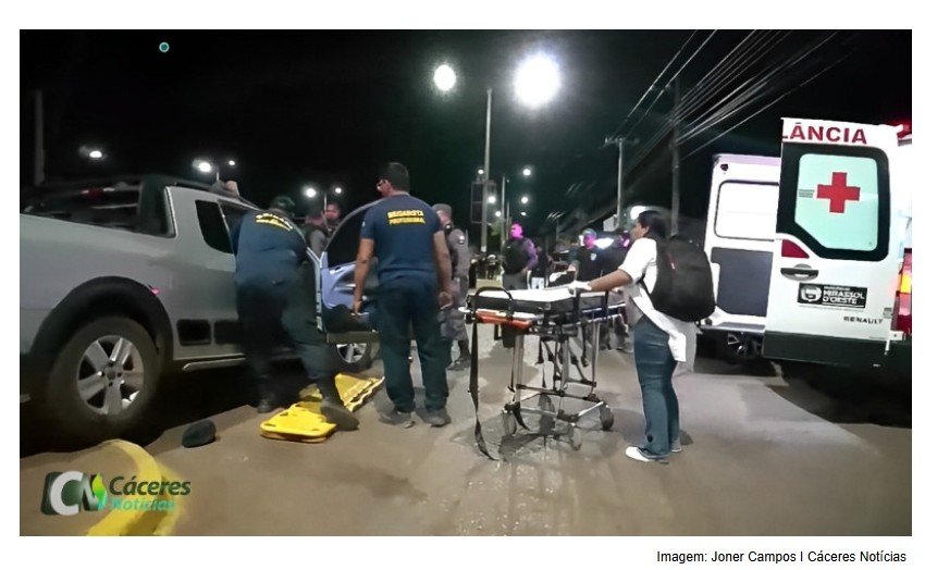 Homem é morto a tiros na frente da esposa; amigo fica ferido
