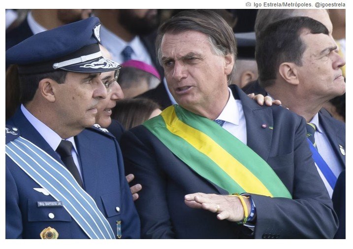 Ex-comandante da Aeronáutica que negou 'minuta do golpe' depõe ao STF