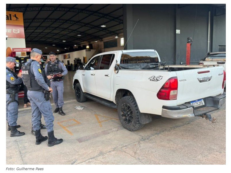 Caminhonete avaliada em mais de R$ 160 mil é recuperada em Alta Floresta; suspeito detido