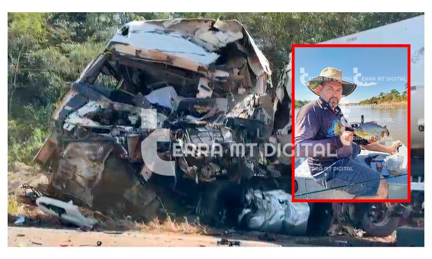 URGENTE: Vítima de acidente grave na BR-163 é identificada; caminhoneiro era natural de Cuiabá; veja o vídeo