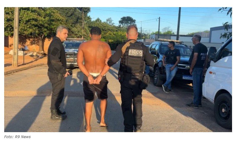 Polícia Civil de Alta Floresta prende chefe de facção envolvido na morte brutal de jovem em Sorriso