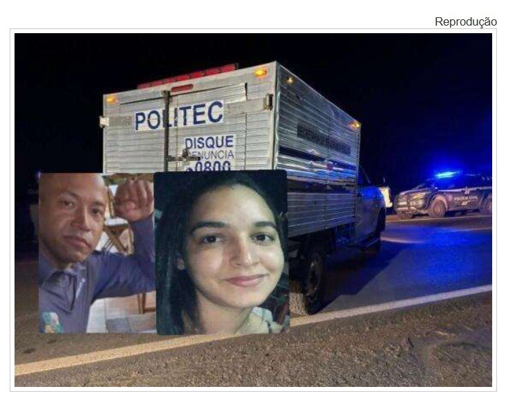 Policial militar mata esposa a tiros e foge levando os dois filhos