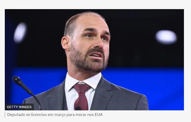 Por que STF vai investigar Eduardo Bolsonaro