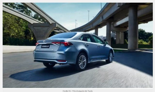 Novo Corolla GLi híbrido chega por R$ 128 mil para enfrentar BYD King
