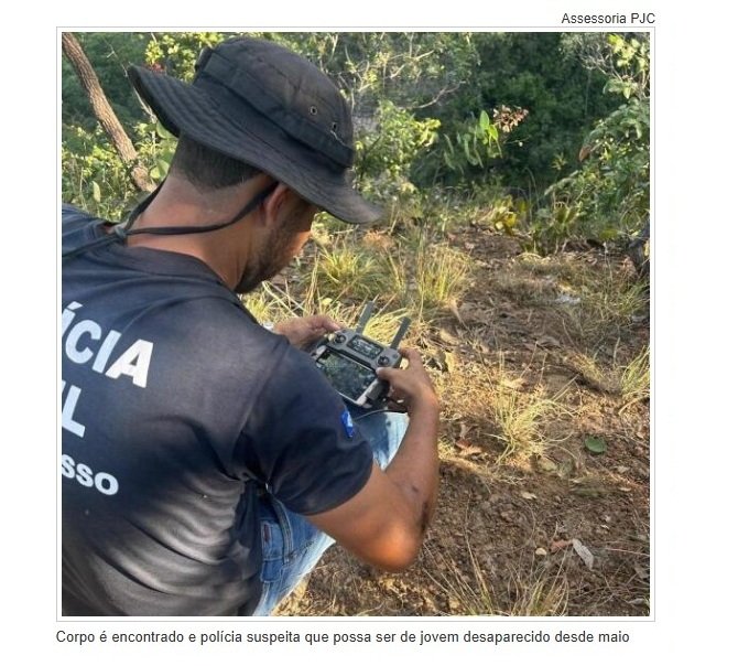 Corpo encontrado na região de Furnas pode ser de jovem desaparecido
