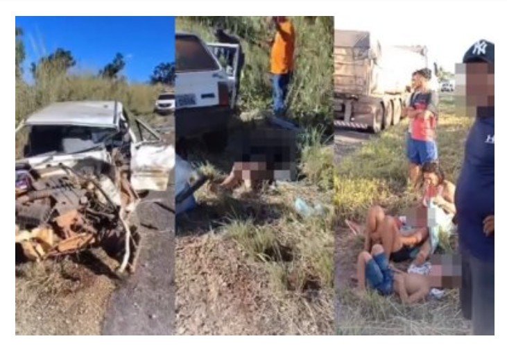 Pais morrem e duas crianças ficam feridas em grave acidente na Estrada do Manso