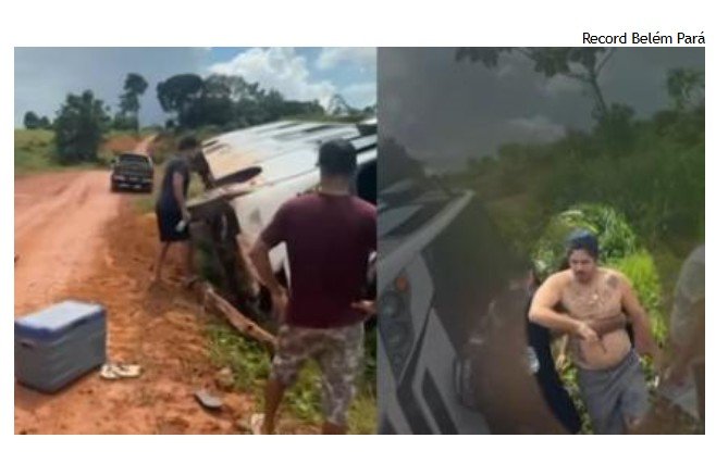 Piloto Joaninha e equipe sofrem acidente em rodovia do Pará a caminho de evento