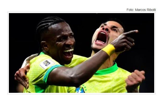 Brasil vence o Paraguai e se classifica para a Copa do Mundo de 2026