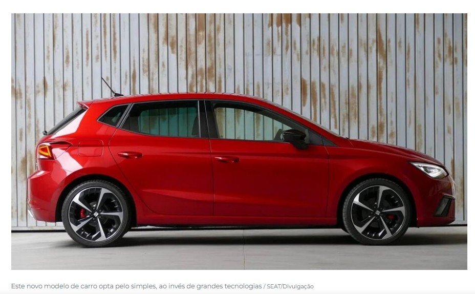 Amigo do bolso e inimigo das oficinas: novo modelo de carro aposta na simplicidade