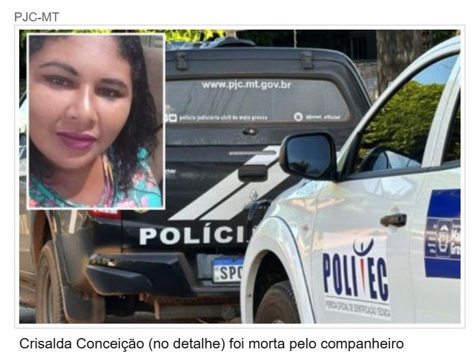 Homem mata companheira a facadas após levar tapa na cara em MT