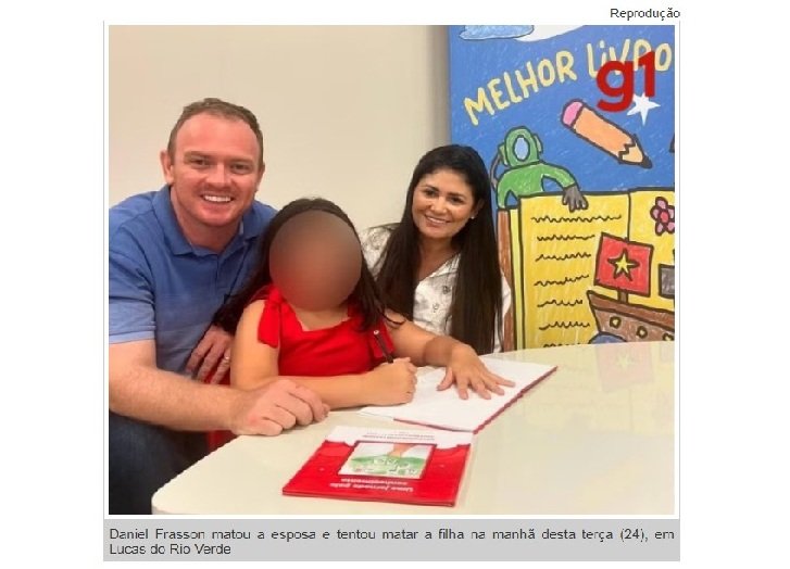 Marido matou a esposa e tentou matar a filha de 7 anos enquanto elas estavam dormindo