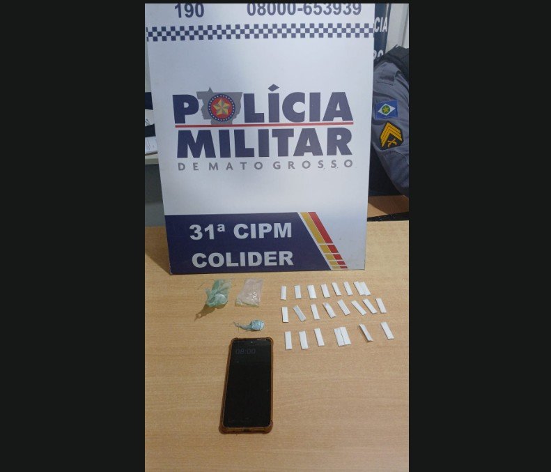 COLIDER: Festinha na zona rural acaba com dois presos por Tráfico de Drogas.