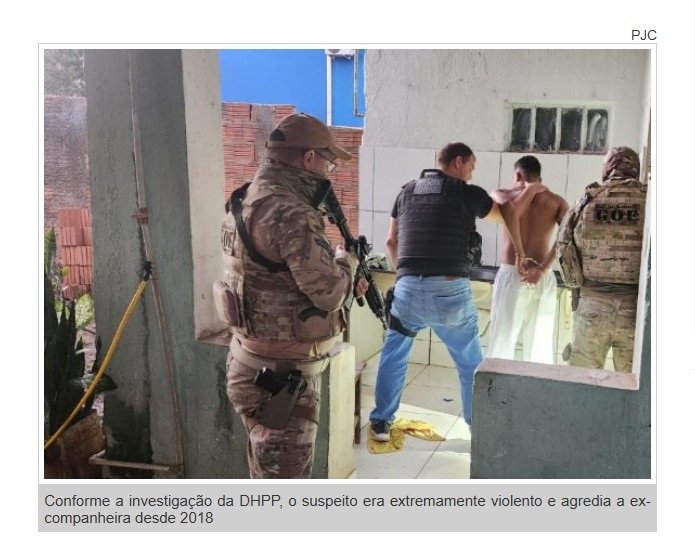 Criminoso mata sogro e concunhado da ex e acaba preso