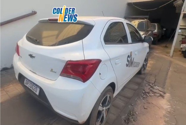 COLÍDER: Policia prende motorista de aplicativo com cerca de 30mil após assalto no centro da cidade.