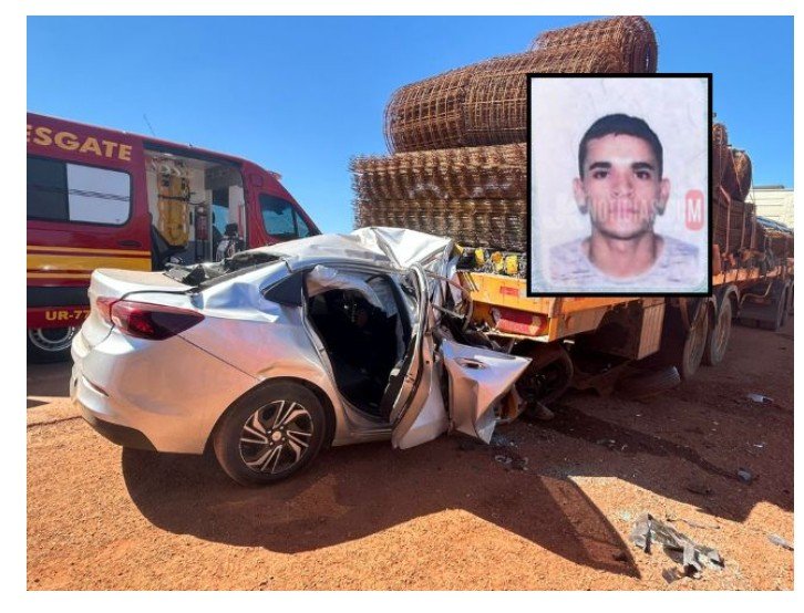 Vera: Identificado motorista que morreu após bater em traseira de carreta parada na MT-225