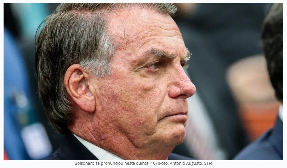 Bolsonaro pede urgência aos Poderes para 'retomar normalidade' após taxação de Trump