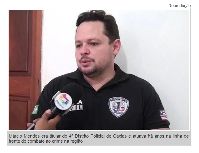 Delegado é morto com tiros de espingarda durante operação