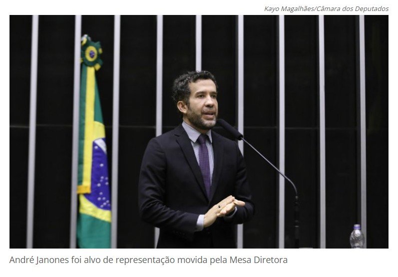Deputado André Janones está suspenso do mandato por três meses por ofender colega no Plenário