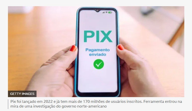 Por que o governo Trump quer investigar o Pix?