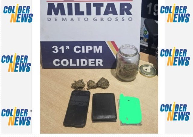 PM de Colíder fecha boca de fumo é traficante e preso no Teles Pires.