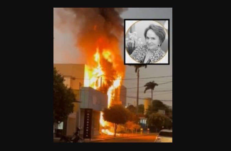 Cartório pega fogo horas depois da morte de esposa de tabelião em MT
