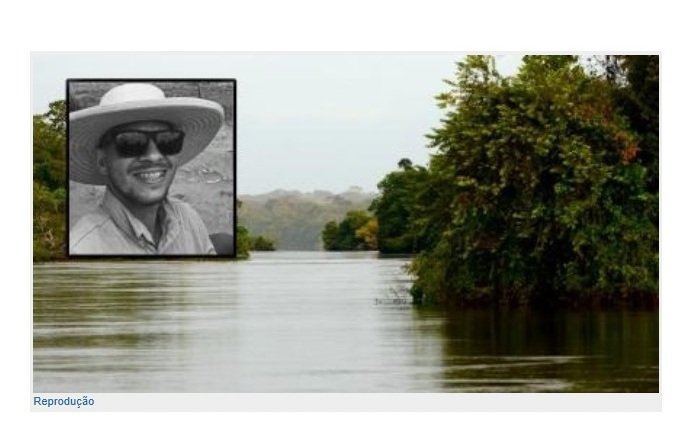 Sobrinho de deputado cai de barco e morre afogado em rio.