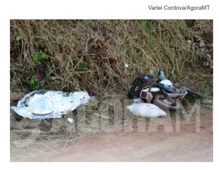 Piloto morre em acidente com motocicleta em rodovia de MT