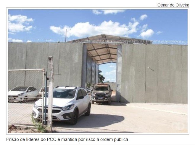 Líderes do PCC operavam do presídio de VG para eliminar rivais