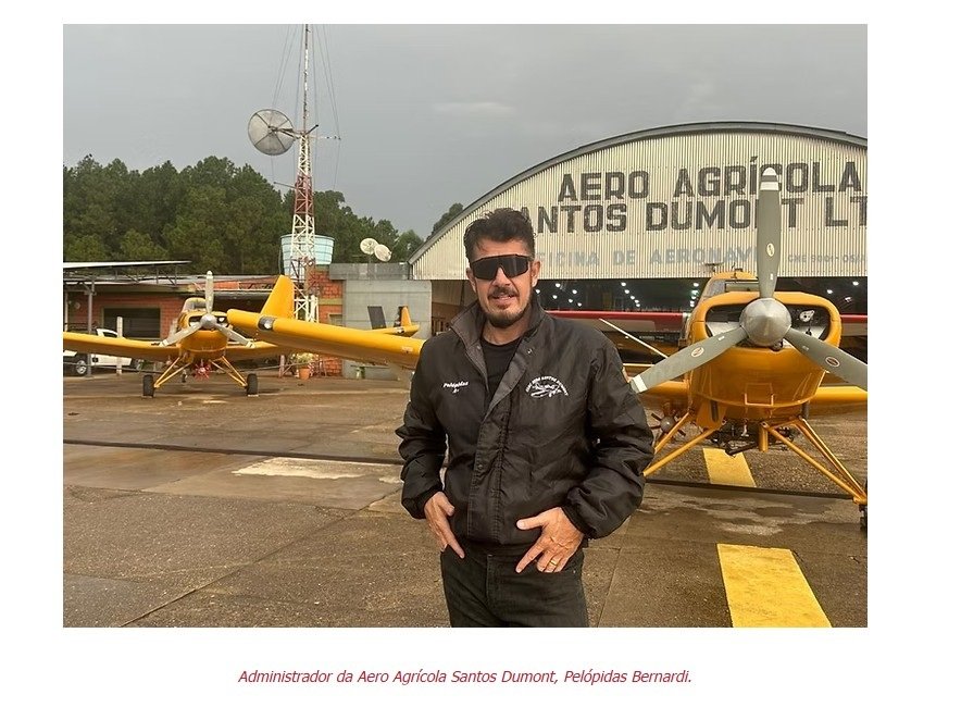 Aero Santos Dumont apresentará propostas no Congresso da Aviação Agrícola do Brasil