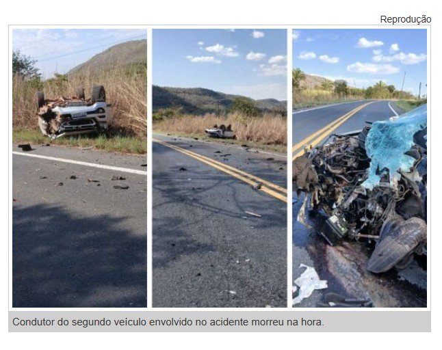 Acidente com carro de prefeita deixa homem morto na estrada de MT.