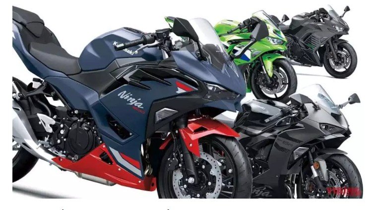 Kawasaki apresenta a família Ninja 2026 com novas cores e upgrades