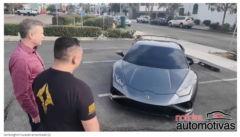 ChatGPT ajuda homem a encontrar um Lamborghini Huracan EVO roubado há dois anos atrás